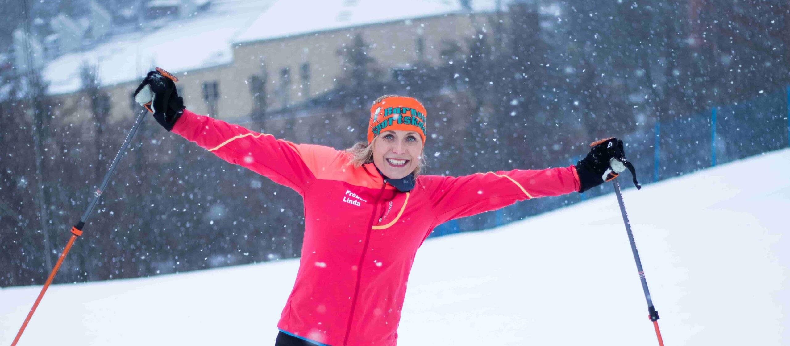 Fröken-Linda, grundare och huvudcoach för Barnens Sportskola och Barnens Sportdag Kontakta oss