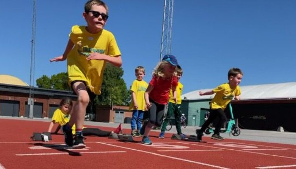 Friidrottsskola för barn från 3 år