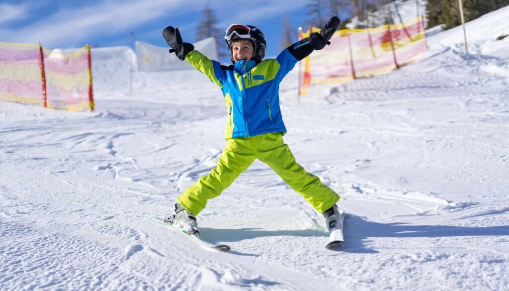 Alpin skidskola i Stockholm. Barnens Sportskola